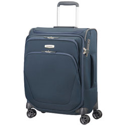 Samsonite Spark SNG 55cm 4-Wheel Top Pocket Cabin Case Blue